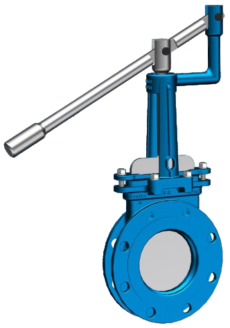 Lever-type knife gate valve 杠杆式刀闸阀