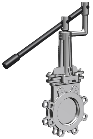 Lever-type knife gate valve 杠杆式刀闸阀