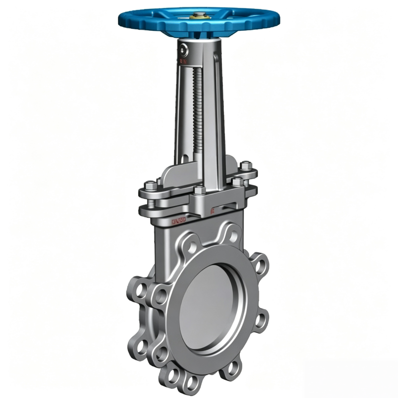 Manual (Rising Stem) Knife Gate Valve KPZ73 手动（明杆）刀型闸阀 KPZ73