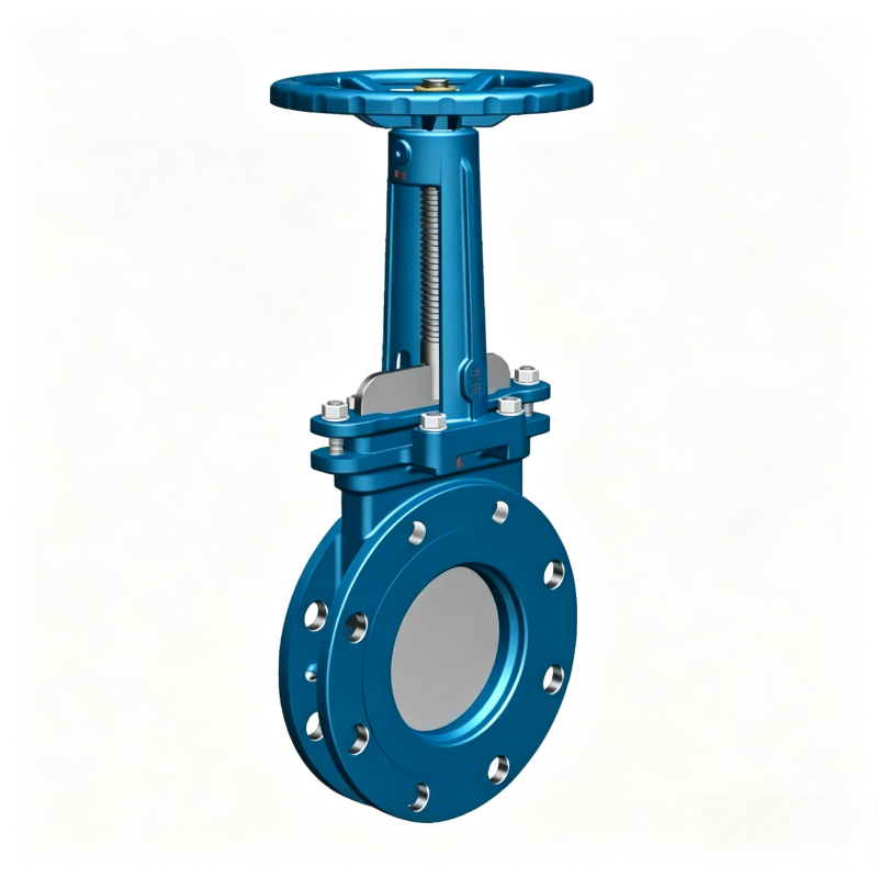 Manual (Rising Stem) Knife Gate Valve KPZ73 手动（明杆）刀型闸阀 KPZ73