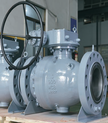 Cast Steel Trunnion mounted ball valve 铸钢固定固定球阀