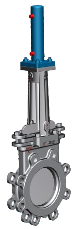 Hydraulic Knife Gate Valve PZ773 液压刀闸阀PZ773