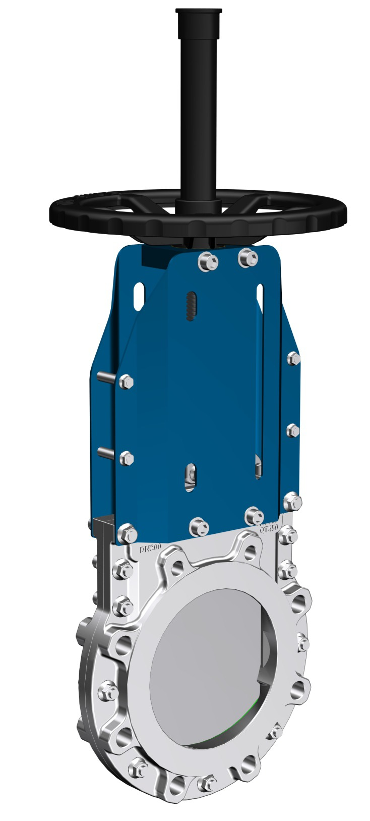 Two-piece knife gate valve KLP73X 两片式刀型闸阀 KLP73X