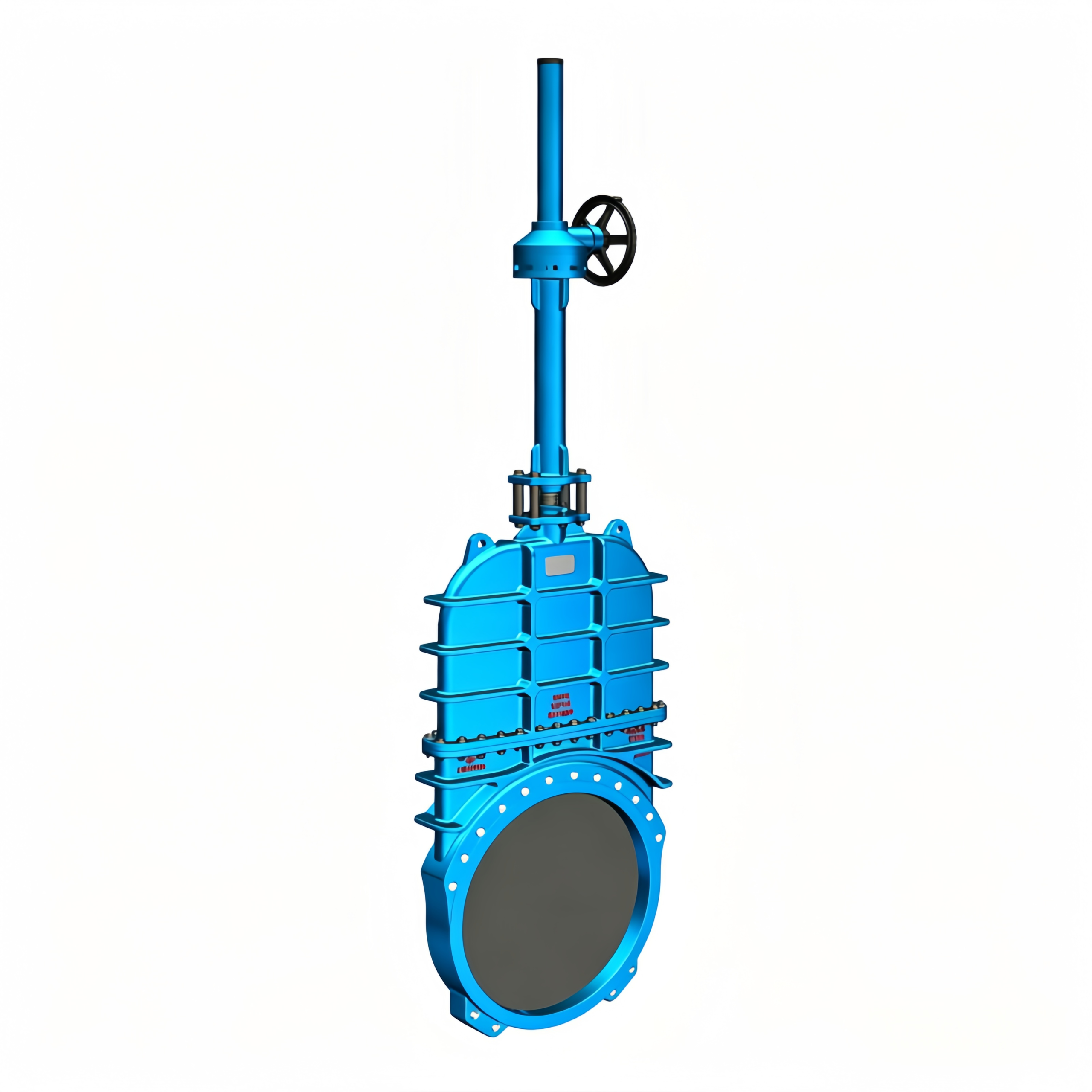 Concealed Gate Knife Gate Valve with Cover KDMZ 暗板刀型闸阀KDMZ