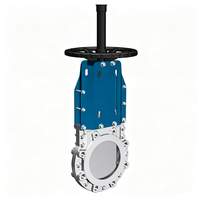Two-piece knife gate valve KLP73X 两片式刀型闸阀 KLP73X