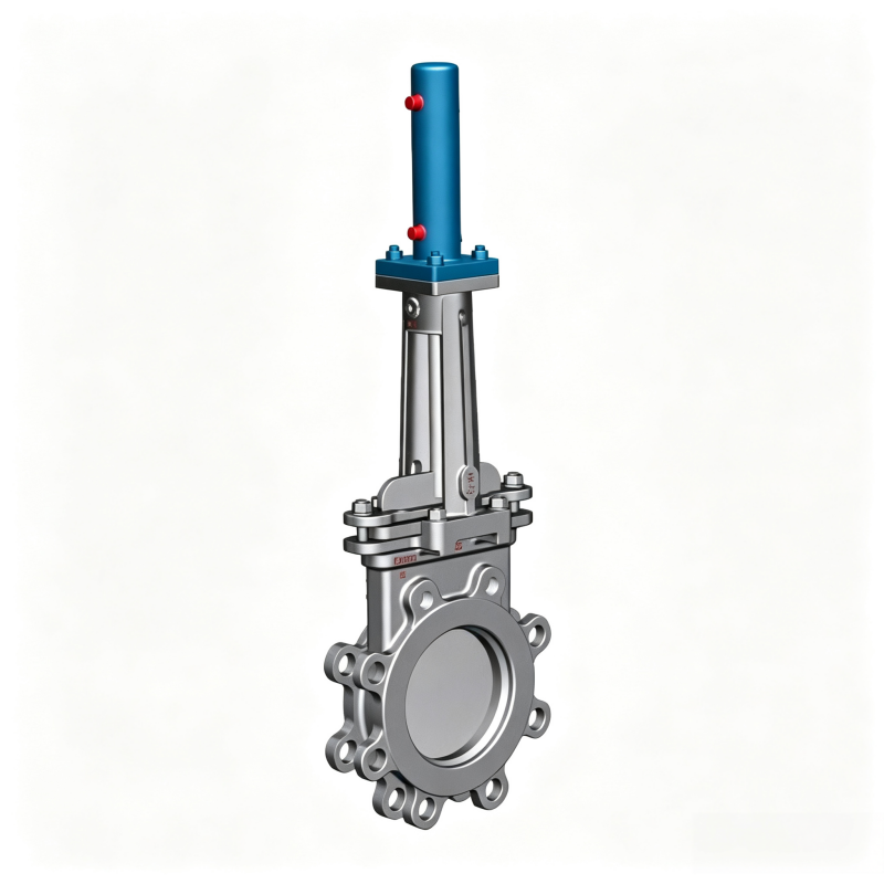 Hydraulic Knife Gate Valve PZ773 液压刀闸阀PZ773