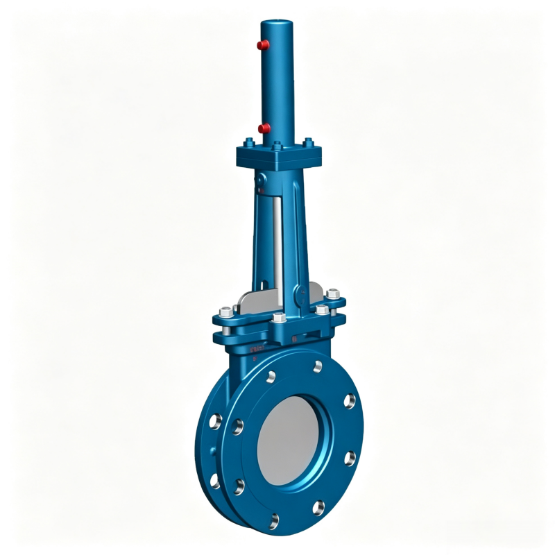 Hydraulic Knife Gate Valve PZ773 液压刀闸阀PZ773