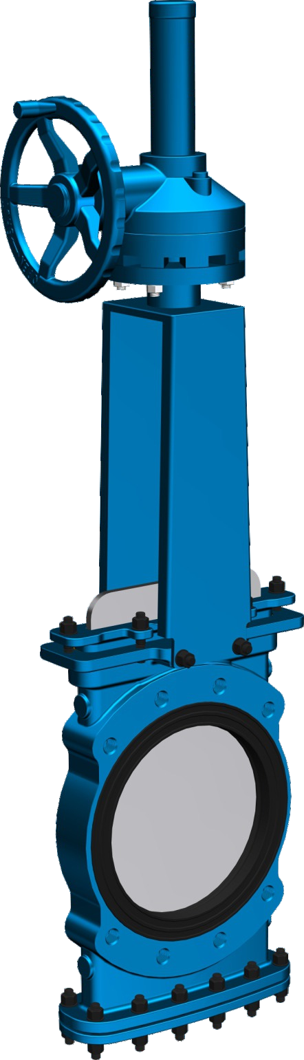 Self-sealing knife gate valve KZM KZM型自密封刀型闸阀