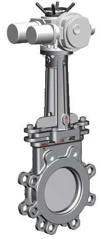 Electric Knife Gate Valve PZ973 电动刀型闸阀PZ973